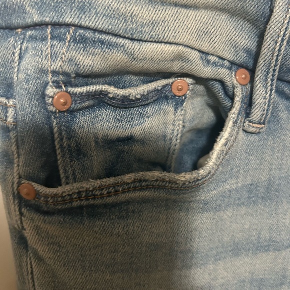 Mother, “29, high-waisted Looker ankle fray jeans at their best. Ironed. - Picture 5 of 10
